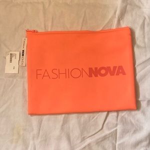 Fashion Nova swimsuit/makeup bag